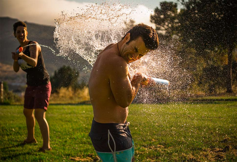 Illustration for article titled 8 Photos Of Wet, Wet Water Fights